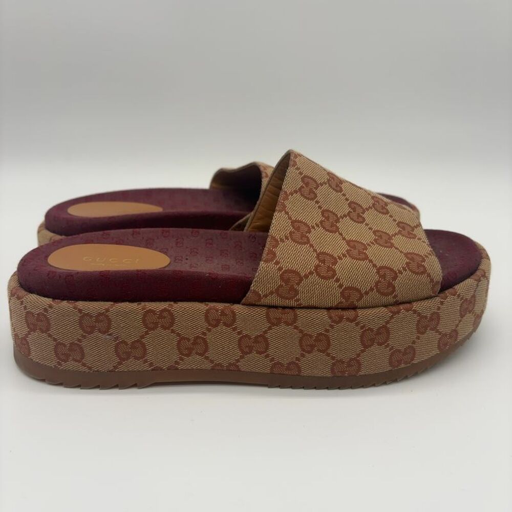 Gucci Women's Platform Slides - Picture 2 of 6